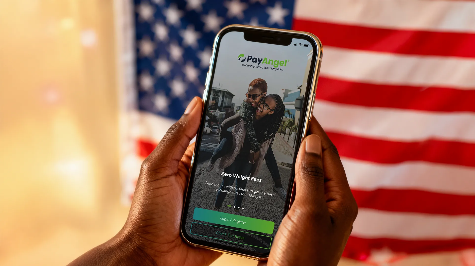 Send money from US to Ghana with PayAngel App